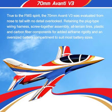 Fms 70mm Avanti V3 EDF RC Jet PNP Gold