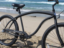 Firmstrong Bruiser Man 3-Speed Beach Cruiser Bicycle Matte Black