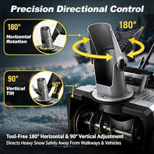 Battery Snow Thrower, 18 in Brushless Snow Blower Driveways