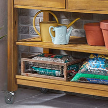Homestyles Maho Potting Bench Brown