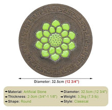 Garden Stepping Stone,Decorative Stone for Garden, Garden Stepping Stone, Decorative Outdside Pavers for Decorating Courtyard
