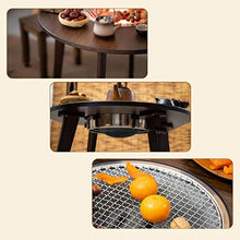 uP9sF2mD Barbecue Grill Barbecue Stove Rack Table Outdoor Heating Carbon Fireplace Tea Cooking Household Indoor Barbecue Charcoal Grill(80-40cm)
