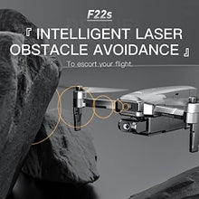 GEPAS SJRC F22s 4K PRO Drone with EIS Camera & Laser Obstacle Avoidance Gray