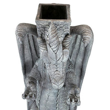 Design Toscano Zippy, the Dragon Sculptural Mail Post