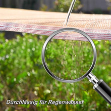 Beige Shade Netting 85% Shade Cloth Sunblock Shade Sail With Grommets 1x2.0m 2x2.0m 2x6.0m 2x5.0m 2x8.0m 3X5.0m 4X5.0m for Garden, Pergola, Patio Plants, Outdoor Shade Cover(6x15.0m(19.7x49ft))