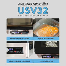 Avid Armor Ultra Series USV32 Premium Chamber Vacuum Sealer Machine Black