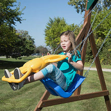 Swing-N-Slide Lookout Mountain Wooden Swing Set with Slides & Climbing Wall Brown