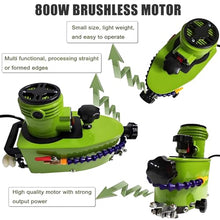 Industrial Electric Glass Edging Machine,800w Portable Small Glass Edger,8000r/Min Glass Grinder,Straight Round Bevelled Glass Edging Grinder,for DIY Diamond Glass Art,12mm