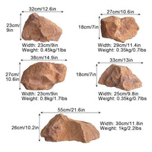 Rocks for Landscaping, PU Foam Lightweight Decorative Fake Rocks