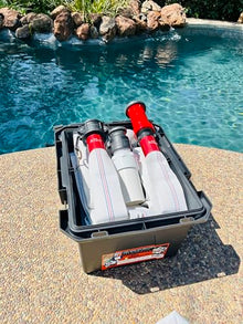 50' FireFighter1 Hose for Pool Pumps - Providing Instant Access to Pool Water During a Fire Emergency