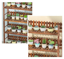 ZOCWJK 4 Tier Plant Stand Pot Display Holder Flower Shelf Multi Level Ladder Plant Display Stand,