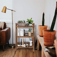 ZOCWJK Plant standPlant Stand, 3 Tier Wooden Flower Pot Stand, Plant Stand for Balcony and Garden, Flower Stand, Display Shelves, Yard, Patio, Garden Shelf, Plant Shelves, Flower,