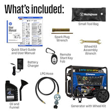 Westinghouse 14500 Peak Watt Tri-Fuel Home Backup Portable Generator, Remote Electric Start, Transfer Switch Ready, Gas, Propane, and Natural Gas Powered