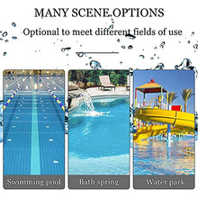 BSNANCA Pool Handrail Inground Pools Handrails,Pool Safety Handrails, Easy Erection Handrail, Stainless Steel Pool Stair Railing with Base Plate,Easy Mount Hand Grab Rail