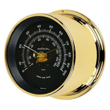 Maximum Criterion Accurate Weather Thermometer - Brass Case, Black Dial