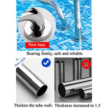 LXLCFHTD Pool Rail Swimming Pool Handrail Pool Handrail,Swimming Pool Safety Hand Rai, Stair Pool Hand Rail Rated 250Lbs Load, Pool Handrail/4Pack