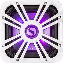 KICKER KMC4 Marine Bluetooth Receiver with 6x8" LED Speakers, 2x8" Tower Speakers, 10" Subwoofer & Amps