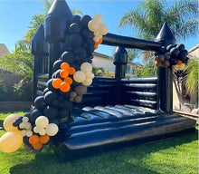 Blatesic Inflatable Black Bounce House Castle 13ft x 13ft x 10ft