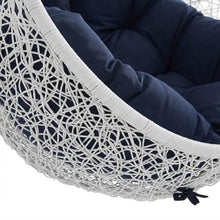 Outdoor Escape White Outdoor Patio Lounge Chair Without Stand, Contemporary Design, Cushioned Seating, Durable Frame, Perfect for Outdoor Living
