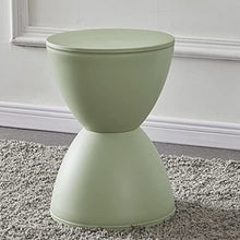 NRFJFOP Plastic Stool Side Table Design Hourglass Bedside Fashionable Changing Shoes Round pier Home Furniture