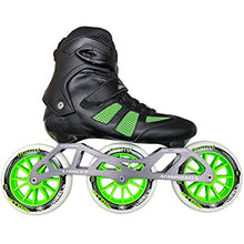 Atom Skates Pro Fitness 3x125 Inline Skate Package Size 5 US Green Wheels