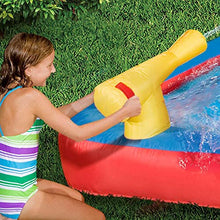 BANZAI Hydro Blast Inflatable Water Park with Slides & Pool Blue/Red