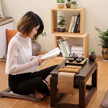 Coffee Table Side ffee Table Table Bed Coffee Table Chinese Simple Bay Window Table Balcony Small Coffee Table (Color : Brown Size : 60 34 34CM) (Brown 60 * 34 * 34CM)