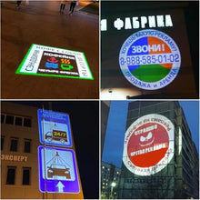 FinOti 200w,Logo Projection Light spot Light Ground Rotation Sign Advertising Image Outdoor Dynamic Clarity Light Custom Powerful 150 watts
