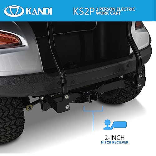 Kandi America Electric Cart with 5,000-Watt Motor Red