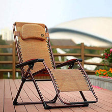 IIPOSAQQ Zero Chair Outdoor Sun Lounger Chair Folding Recliner Heavy Duty Reclining Sunloungers for Home Garden Patio Deck Deck Chairs