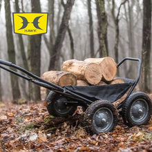 Hawk Crawler 500 lb Foldable Multi-Use Deer Recovery Cart, 4 Wheels, 2-Pack