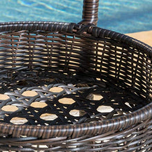Christopher Knight Home Mirage 3 Piece Outdoor Bistro Set Brown