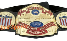 Grd Sports CNC HD NWA United States Heavyweight Wrestling Championship Belt Black