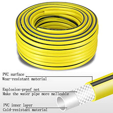 C/H Garden Hose Pipe 5m Flexible Watering Hose with Spray Gun Yellow