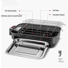 Electric Grill Smokeless Pan Stove Dry Pot Mini Non-stick Plate