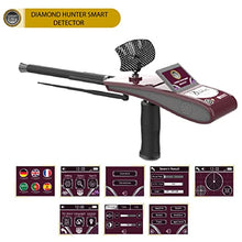 GER DETECT Diamond Hunter Smart Detector Underground Gemstones and Diamonds Finder - 3 Systems Device