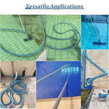 JYHHCYS Swimming Pool Vacuum Hose - 1.5 in, 2 in Diameter Pool Cleaner Hose Replacement for Above & In Ground Swimming Pool - Flexible Vacuum Hose for Pool Cleaning(2 in - 50m)
