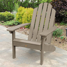 Highwood Classic Westport Adirondack 6pc Set, 4 Chairs & 2 Folding Side Tables Woodland Brown