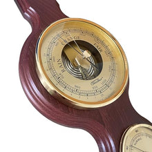 Fischer Sheraton Weather Station, Thermometer, Barometer & Hygrometer 555 x 165 mm - 4673-34 (Rustic Oak)