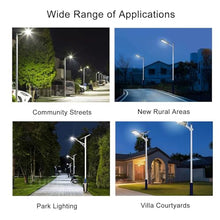 XYIANG Outdoor Street Light Pole, Solar Lamp Posts for Outdoor Light, Universal Metal Light Post, for Backyard, Patio, Walkway, Street - 7Ft/10Ft/13Ft Tall(Blue-4M/13Ft)