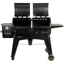 PIT BOSS PB1230 Pellet/Propane Combo BBQ Black