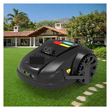 Electric Lawn Mower Smart Robot Lawn Mower E1800U Updated with Ultrasonic Sensor,WiFi App,1800m2 Working Capacity Noise-Free and Low Maintenance