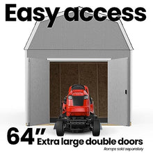 Handy Home Products Braymore 10x16 Do-It-Yourself Wooden Storage Shed with Floor Kit- Does not Include Paint or Roofing Shingles