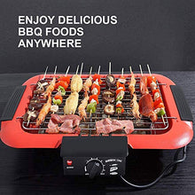 AFPSDLFJDLS Smoke Less Infrared Grill, Indoor, Heating Electric Tabletop, Non Stick Easy to Clean BBQ