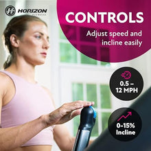 Horizon Fitness Studio Series Smart Treadmill Black