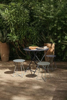 Fermob Bistro 24" Round Table - Anthracite