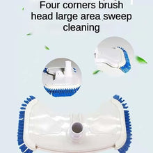 Swimming Pool Vacuum Cleaner, 200W 10-Meter Hose and 2.8-Meter Power Cord Underwater Swimming Pool Vacuum Cleaner, Suitable for Underground Pools, Fish Ponds and Bathtub Pools