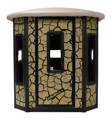 MUDDY Muddy Bull Box Blind Steel Wall Construction Cracked Mud Camo Multi