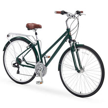 sixthreezero A/O Pave n' Trail Women's Limited 21-Speed Hybrid Commuter Bicycle Forest Green