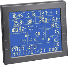 SHANBOYU Professional Precise WiFi Weather Station, Multifunctional Internet Wireless Weather Station with Outdoor Sensor